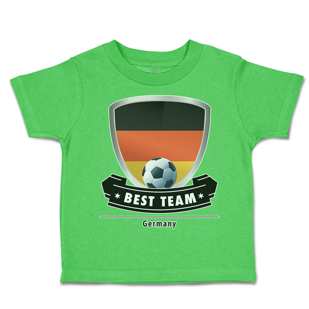 Toddler T-Shirt Germany Soccer Best Team Shield Euro Cup Boy & Girl Clothes - Picture 34 of 39