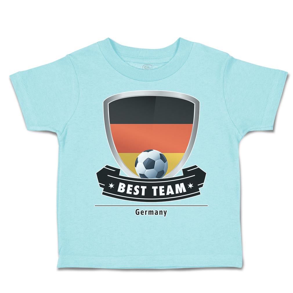 Toddler T-Shirt Germany Soccer Best Team Shield Euro Cup Boy & Girl Clothes - Picture 18 of 39