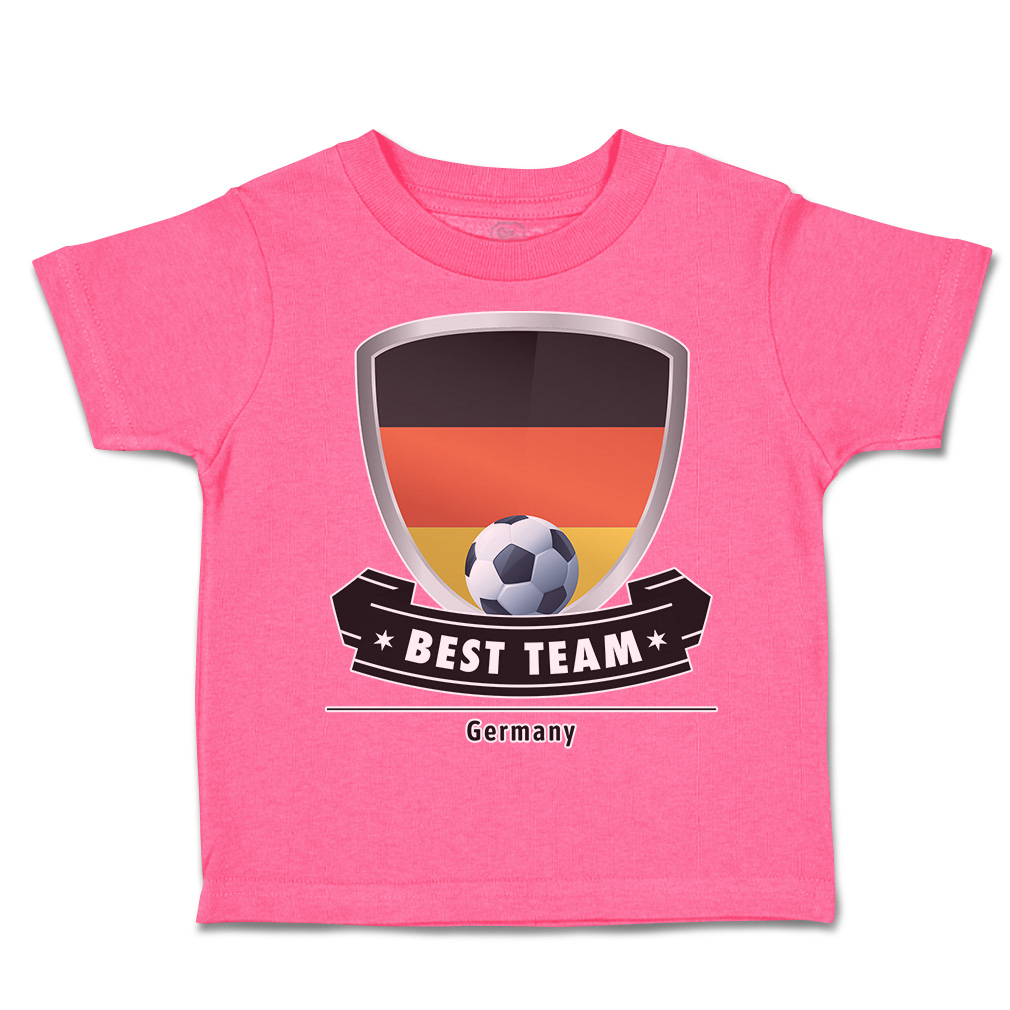 Toddler T-Shirt Germany Soccer Best Team Shield Euro Cup Boy & Girl Clothes - Picture 22 of 39