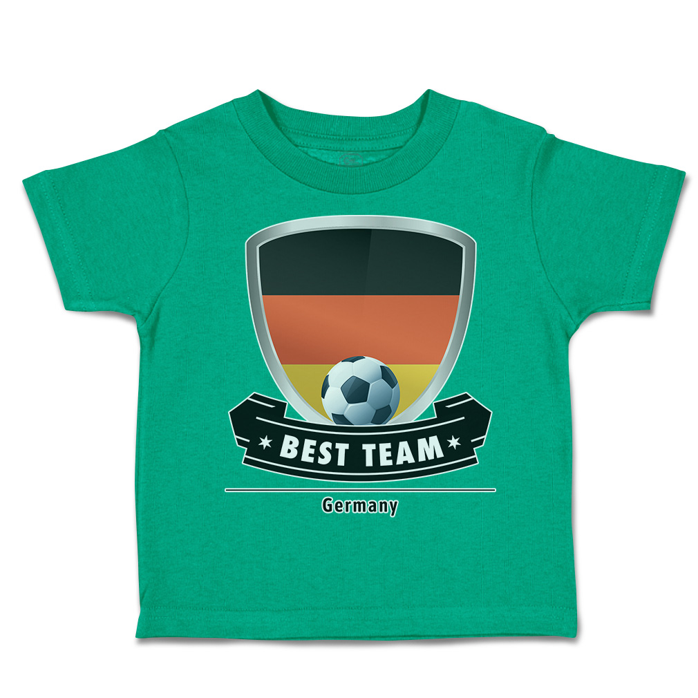 Toddler T-Shirt Germany Soccer Best Team Shield Euro Cup Boy & Girl Clothes - Picture 36 of 39