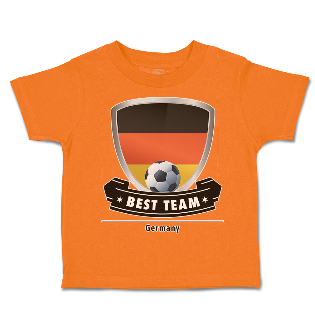 Toddler T-Shirt Germany Soccer Best Team Shield Euro Cup Boy & Girl Clothes - Picture 24 of 39
