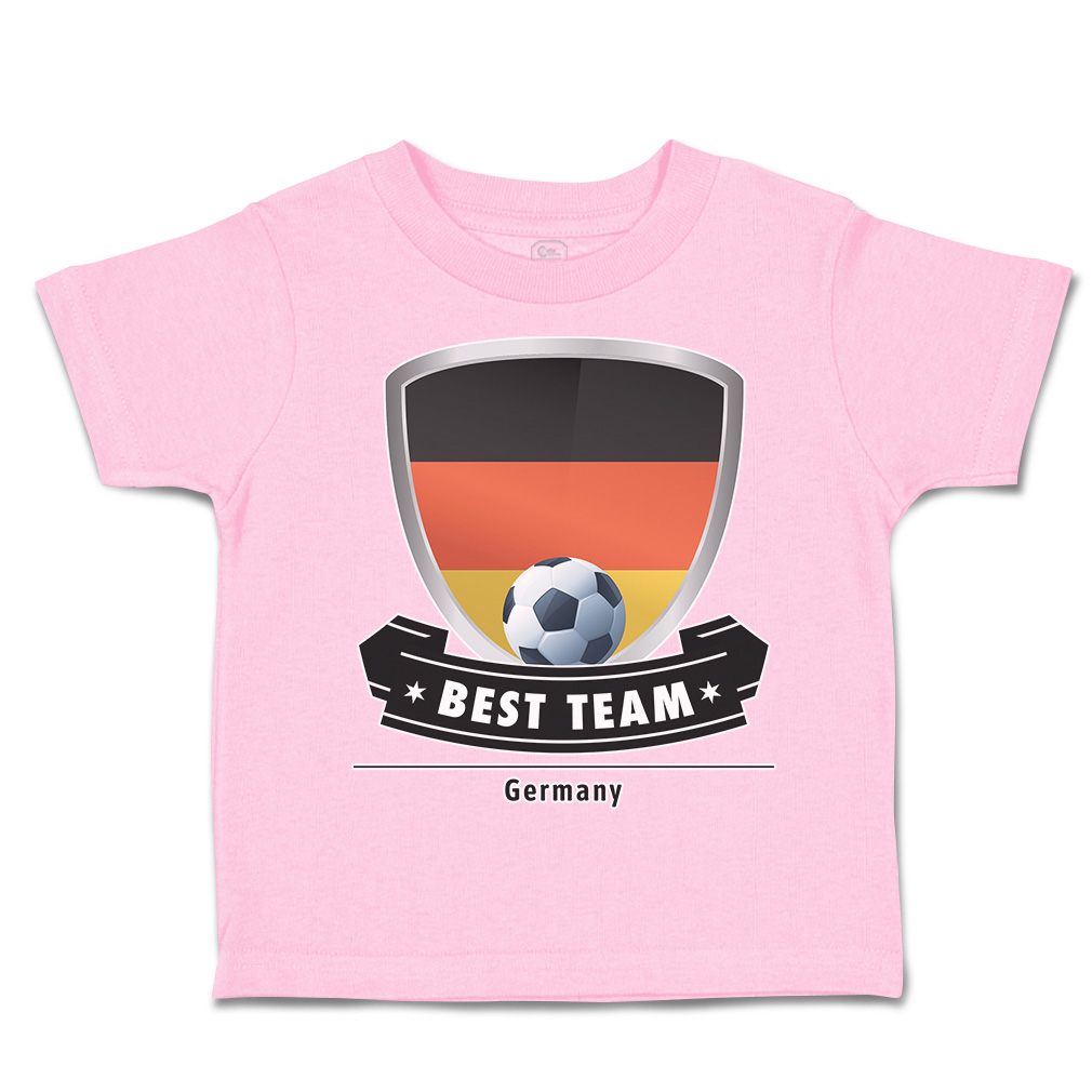 Toddler T-Shirt Germany Soccer Best Team Shield Euro Cup Boy & Girl Clothes - Picture 20 of 39