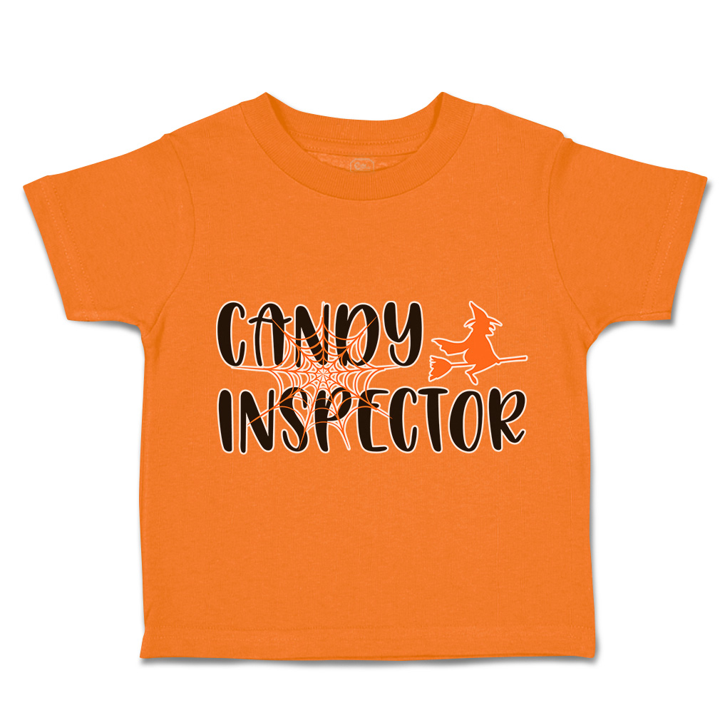 Halloween Toddler T-Shirt Candy Inspector Style A Nightmare Boy & Girl Clothes - Picture 19 of 21