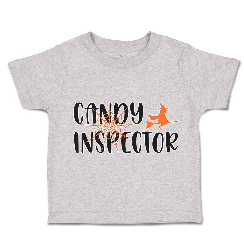 Halloween Toddler T-Shirt Candy Inspector Style A Nightmare Boy & Girl Clothes - Picture 11 of 21