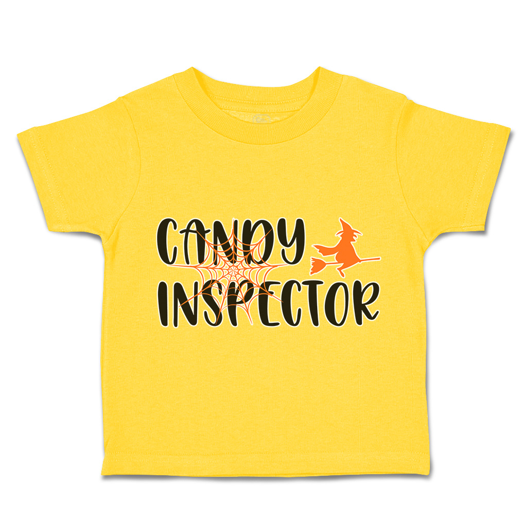 Halloween Toddler T-Shirt Candy Inspector Style A Nightmare Boy & Girl Clothes - Picture 14 of 21