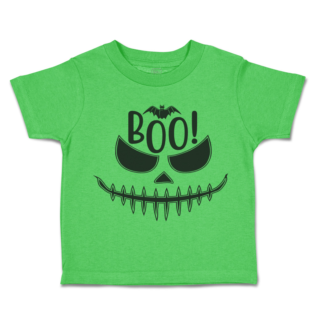 Halloween Toddler T-Shirt Boo Y All with Bat Design Casper Boy & Girl Clothes - Picture 21 of 21