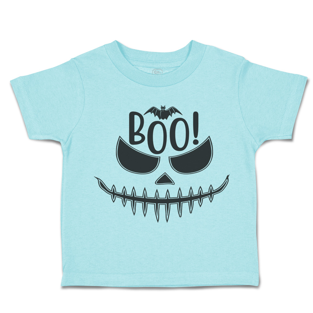 Halloween Toddler T-Shirt Boo Y All with Bat Design Casper Boy & Girl Clothes - Picture 6 of 21