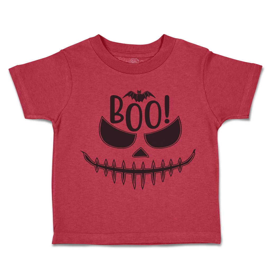 Halloween Toddler T-Shirt Boo Y All with Bat Design Casper Boy & Girl Clothes - Picture 20 of 21