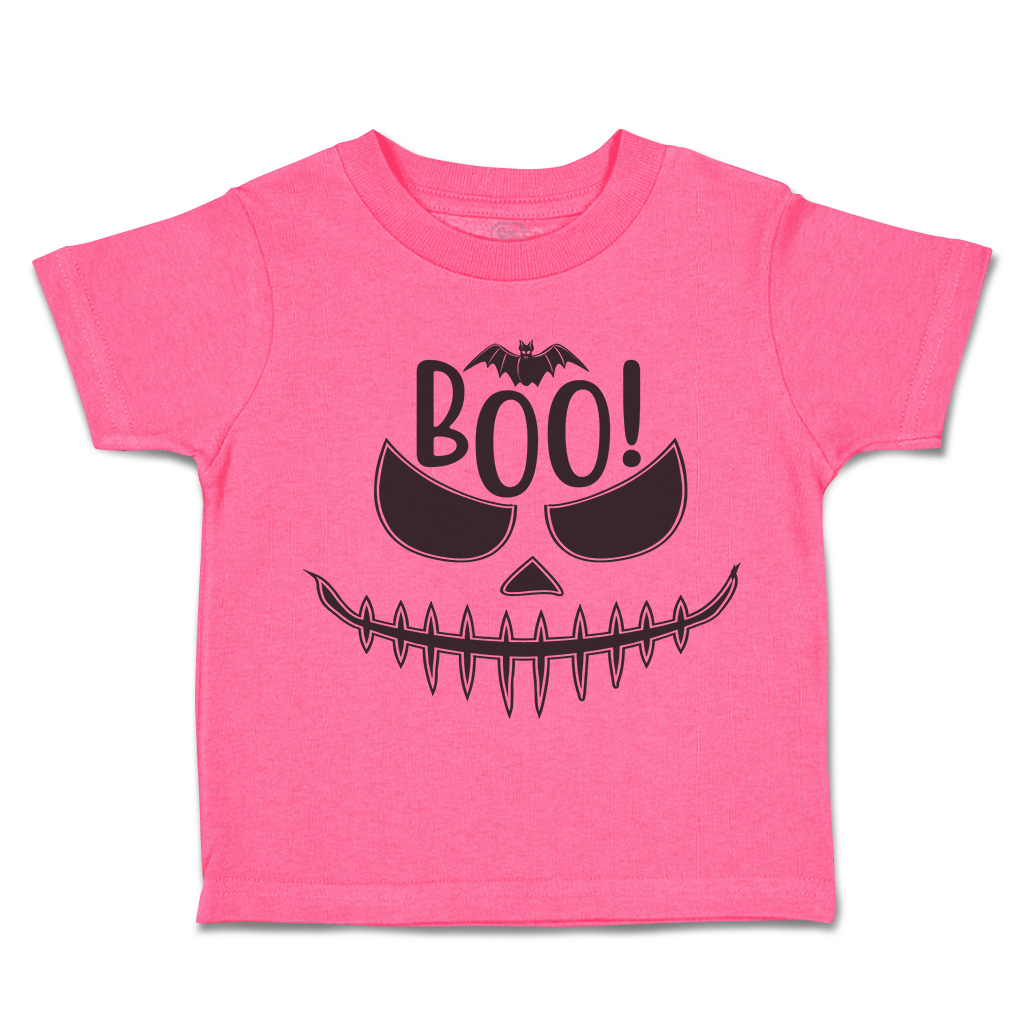Halloween Toddler T-Shirt Boo Y All with Bat Design Casper Boy & Girl Clothes - Picture 7 of 21