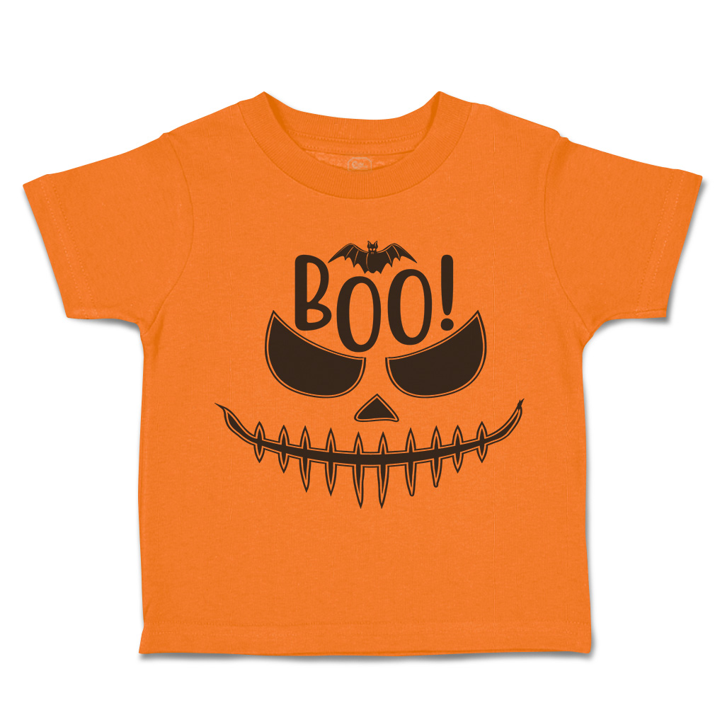 Halloween Toddler T-Shirt Boo Y All with Bat Design Casper Boy & Girl Clothes - Picture 19 of 21