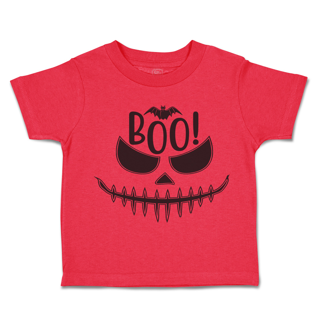 Halloween Toddler T-Shirt Boo Y All with Bat Design Casper Boy & Girl Clothes - Picture 12 of 21