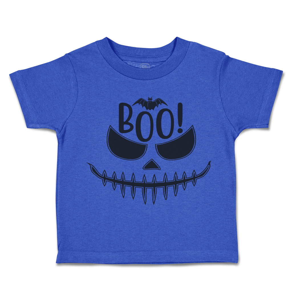 Halloween Toddler T-Shirt Boo Y All with Bat Design Casper Boy & Girl Clothes - Picture 13 of 21
