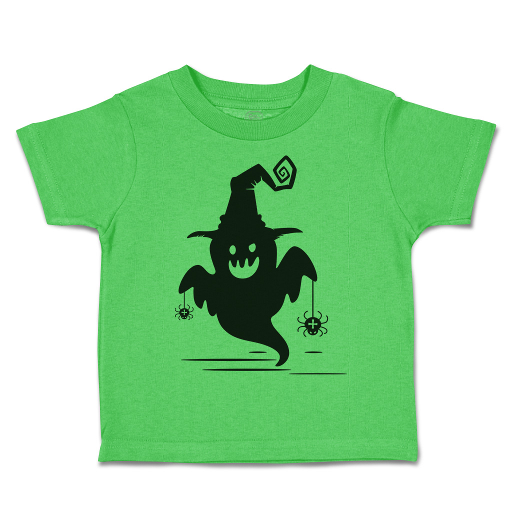 Halloween Toddler T-Shirt Boo with Spider Cotton Casper Boy & Girl Clothes - Picture 21 of 21