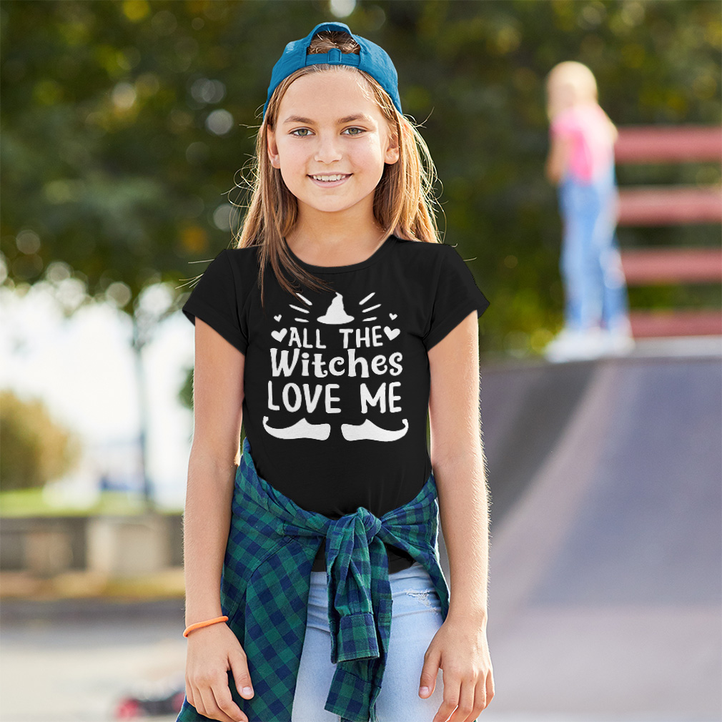 Halloween Toddler T-Shirt All The Witches Love Me Nightmare Boy & Girl Clothes - Picture 4 of 21