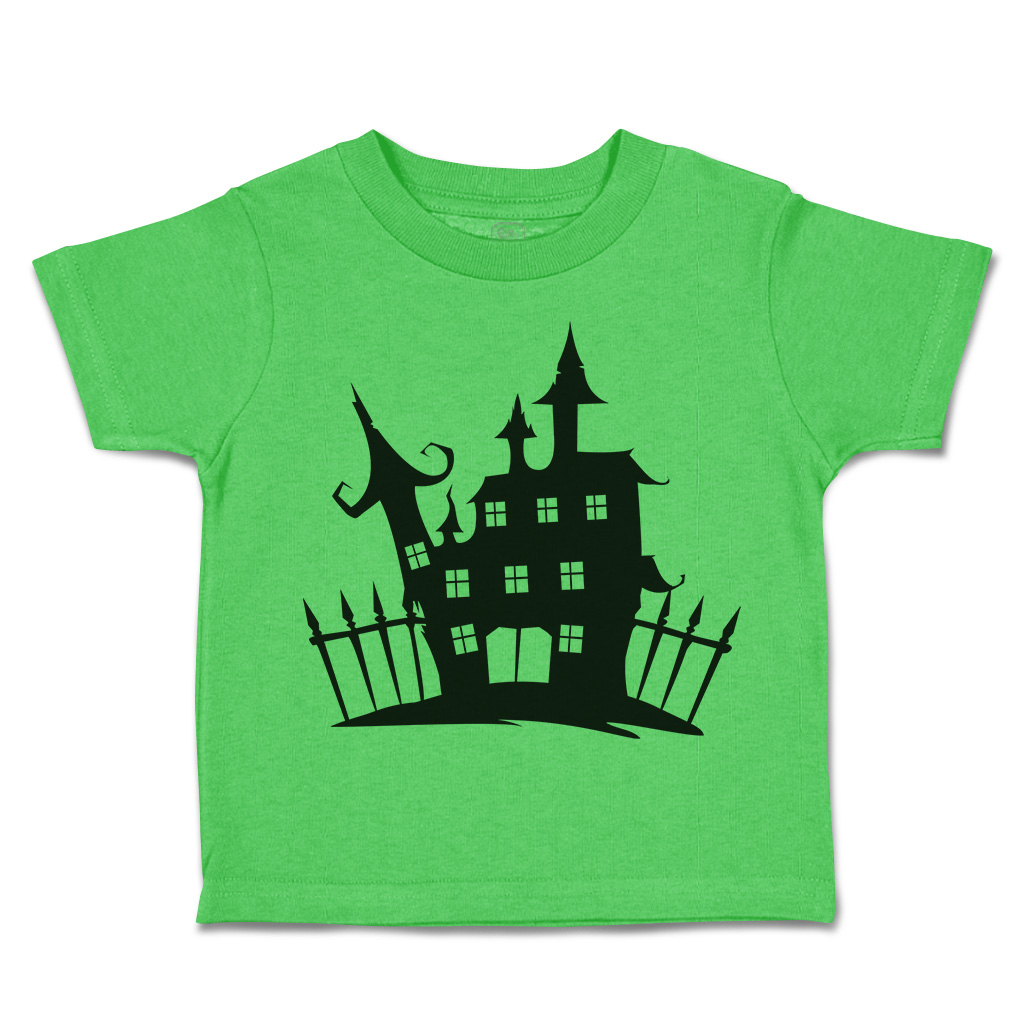Halloween Toddler T-Shirt Haunted Castle Gore Boy & Girl Clothes Baby Funny Tee - Picture 21 of 21