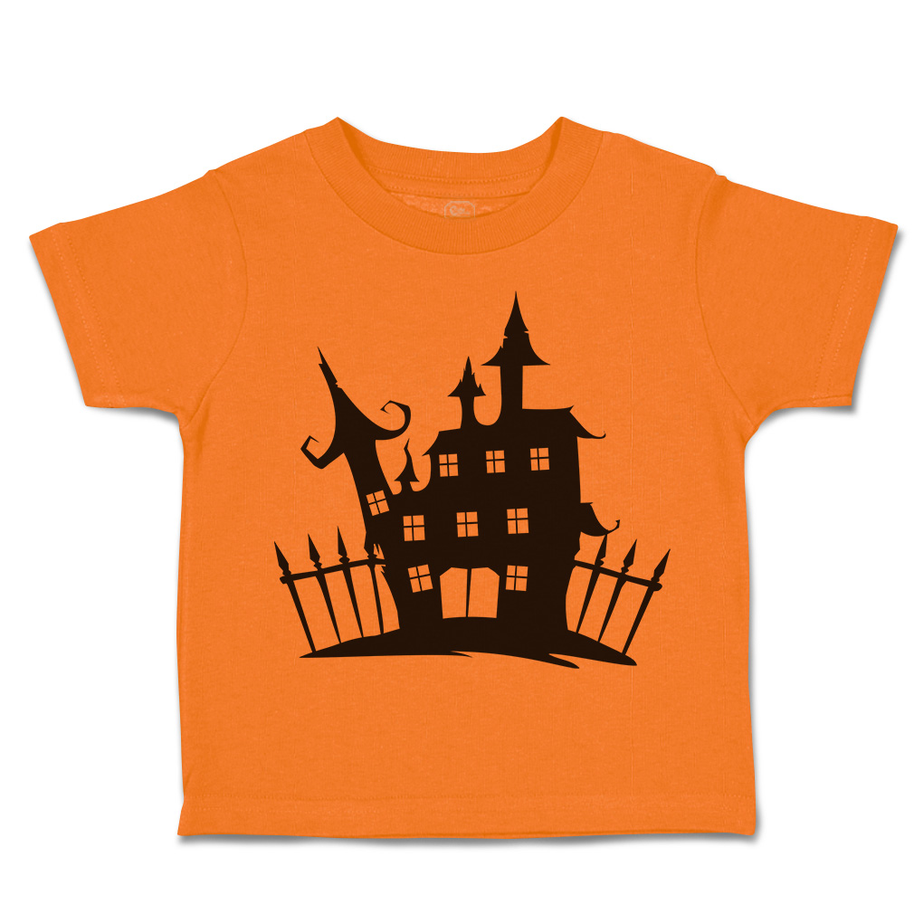 Halloween Toddler T-Shirt Haunted Castle Gore Boy & Girl Clothes Baby Funny Tee - Picture 19 of 21