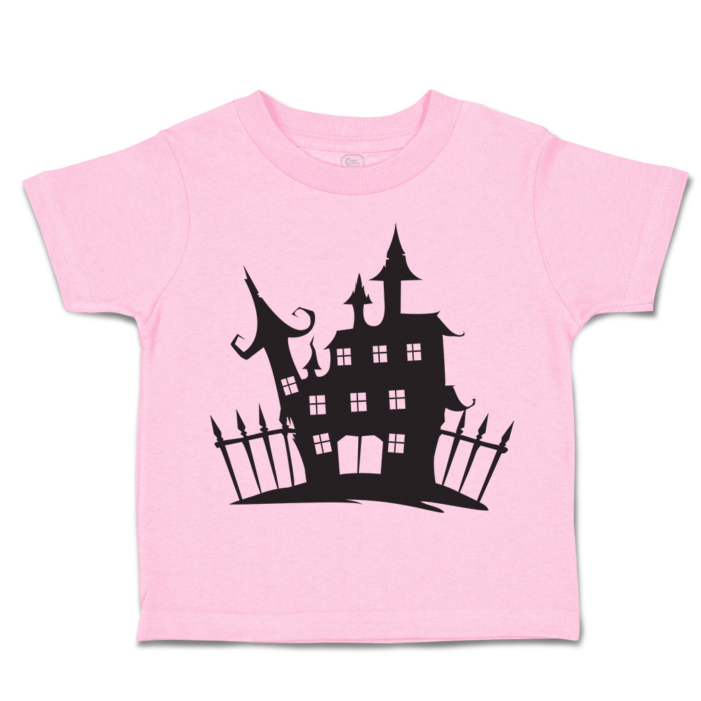 Halloween Toddler T-Shirt Haunted Castle Gore Boy & Girl Clothes Baby Funny Tee - Picture 18 of 21