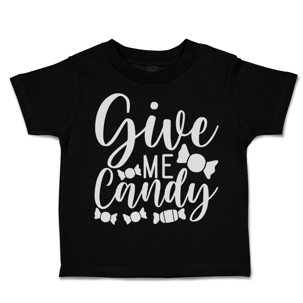 Halloween Toddler T-Shirt Give Me Candy Doom Boy & Girl Clothes Baby Funny Tee - Picture 8 of 21