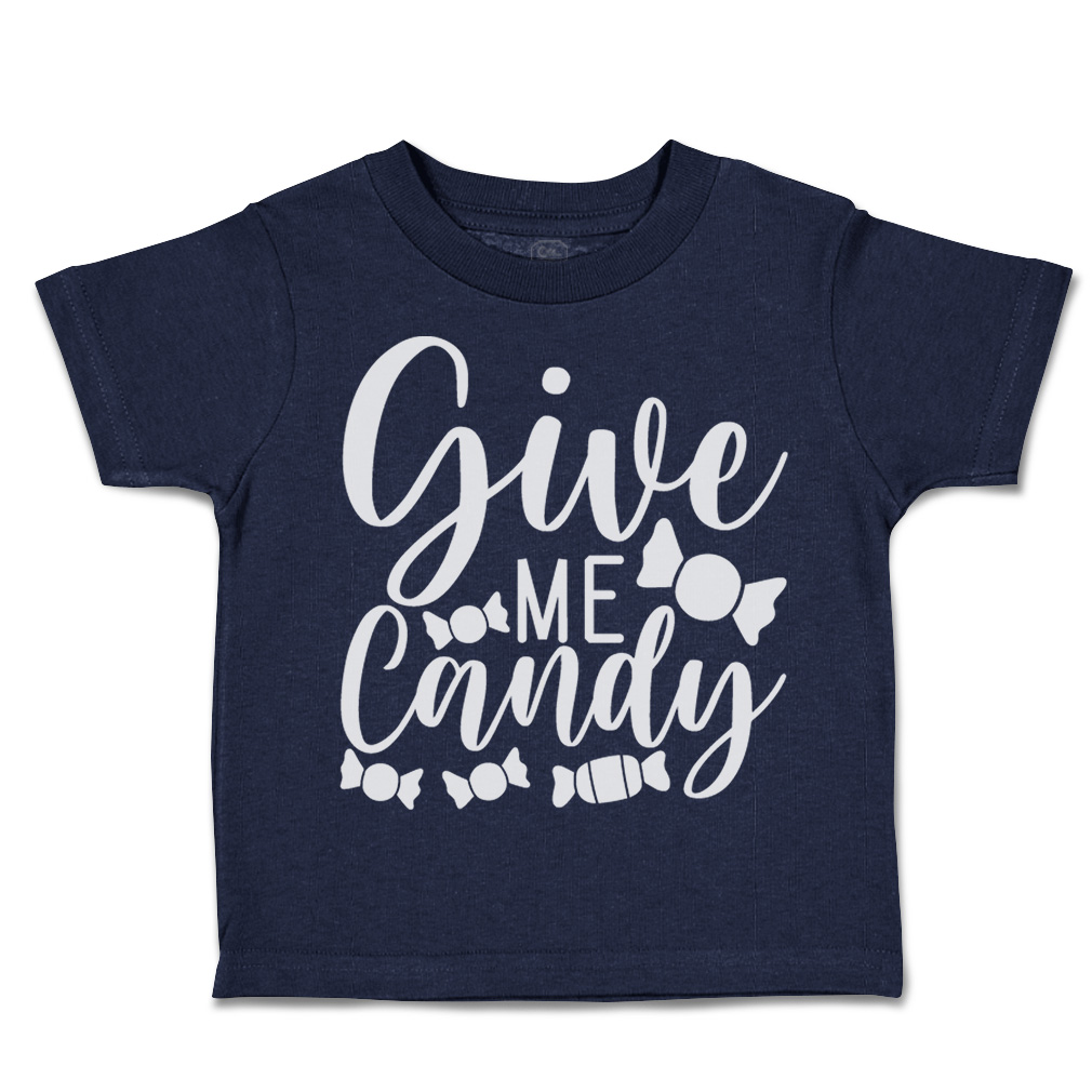 Halloween Toddler T-Shirt Give Me Candy Doom Boy & Girl Clothes Baby Funny Tee - Picture 10 of 21