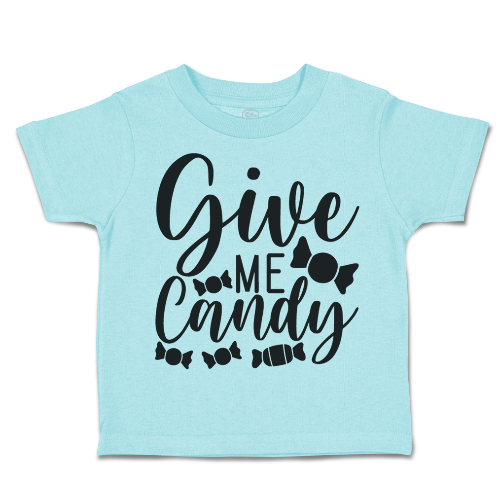 Halloween Toddler T-Shirt Give Me Candy Doom Boy & Girl Clothes Baby Funny Tee - Picture 6 of 21