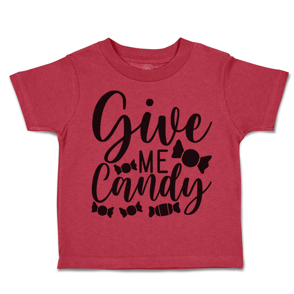 Halloween Toddler T-Shirt Give Me Candy Doom Boy & Girl Clothes Baby Funny Tee - Picture 20 of 21