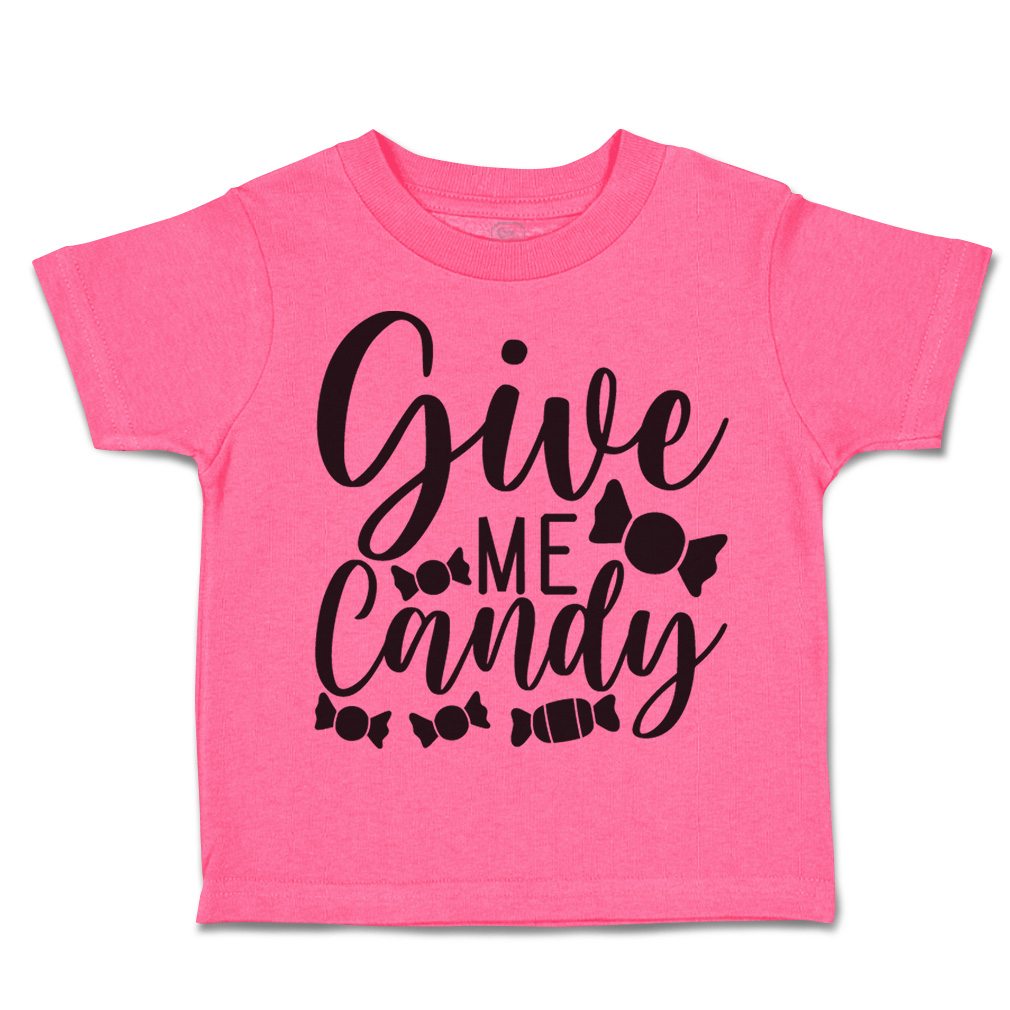 Halloween Toddler T-Shirt Give Me Candy Doom Boy & Girl Clothes Baby Funny Tee - Picture 7 of 21