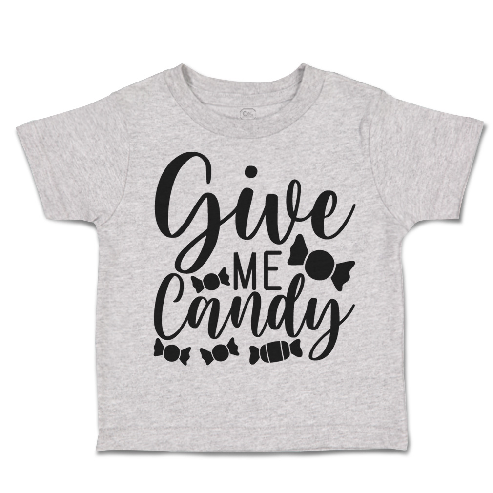 Halloween Toddler T-Shirt Give Me Candy Doom Boy & Girl Clothes Baby Funny Tee - Picture 11 of 21