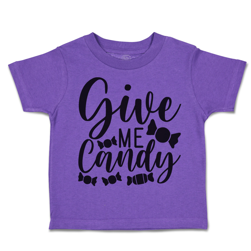 Halloween Toddler T-Shirt Give Me Candy Doom Boy & Girl Clothes Baby Funny Tee - Picture 15 of 21