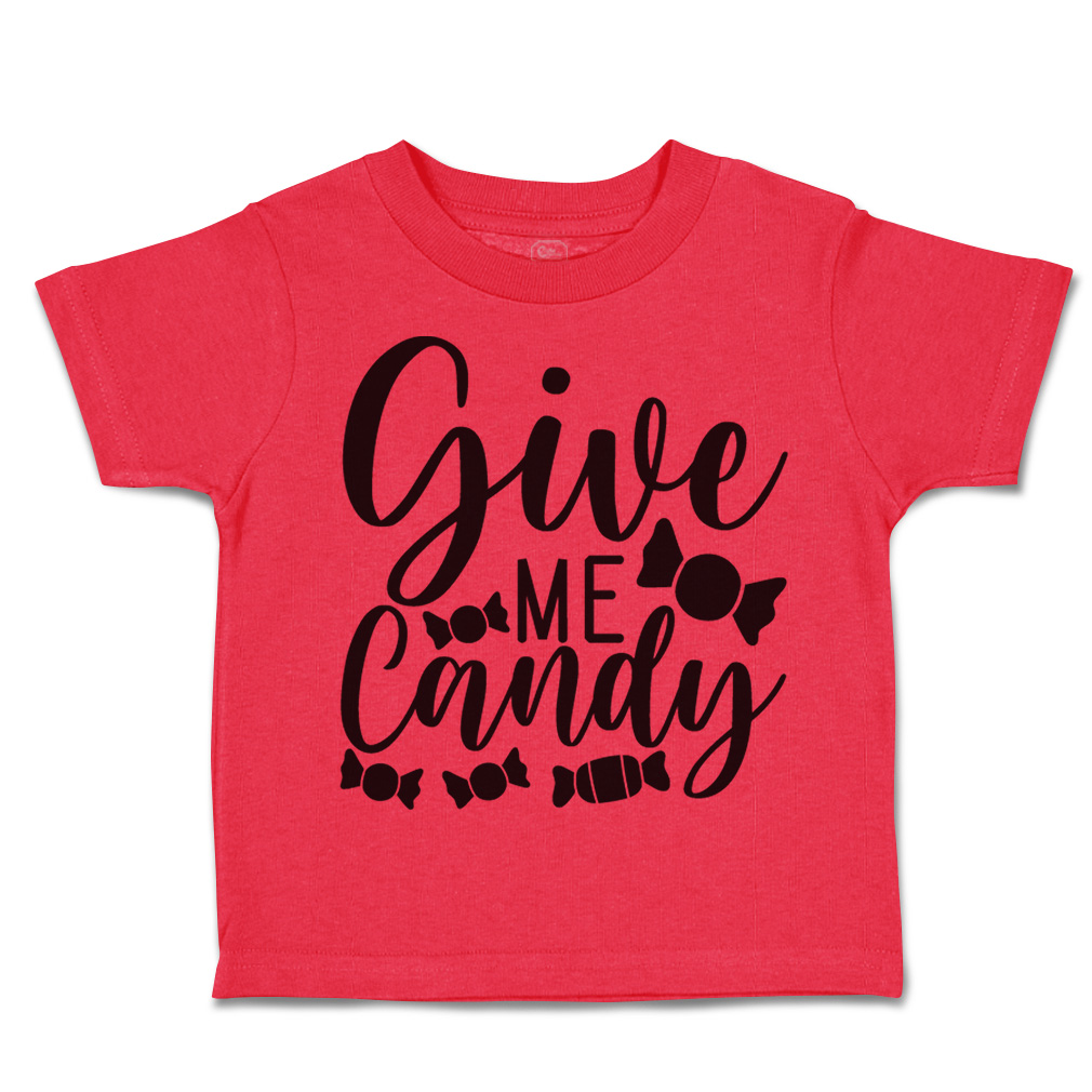 Halloween Toddler T-Shirt Give Me Candy Doom Boy & Girl Clothes Baby Funny Tee - Picture 12 of 21