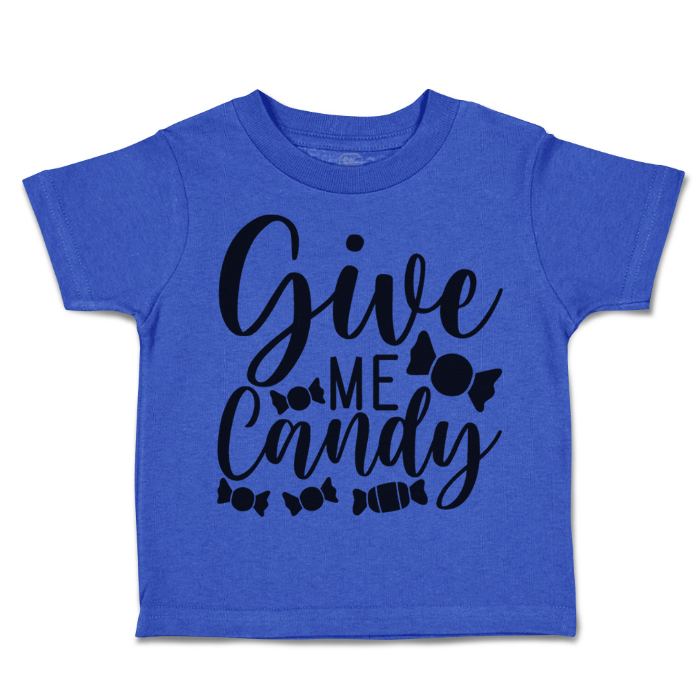 Halloween Toddler T-Shirt Give Me Candy Doom Boy & Girl Clothes Baby Funny Tee - Picture 13 of 21