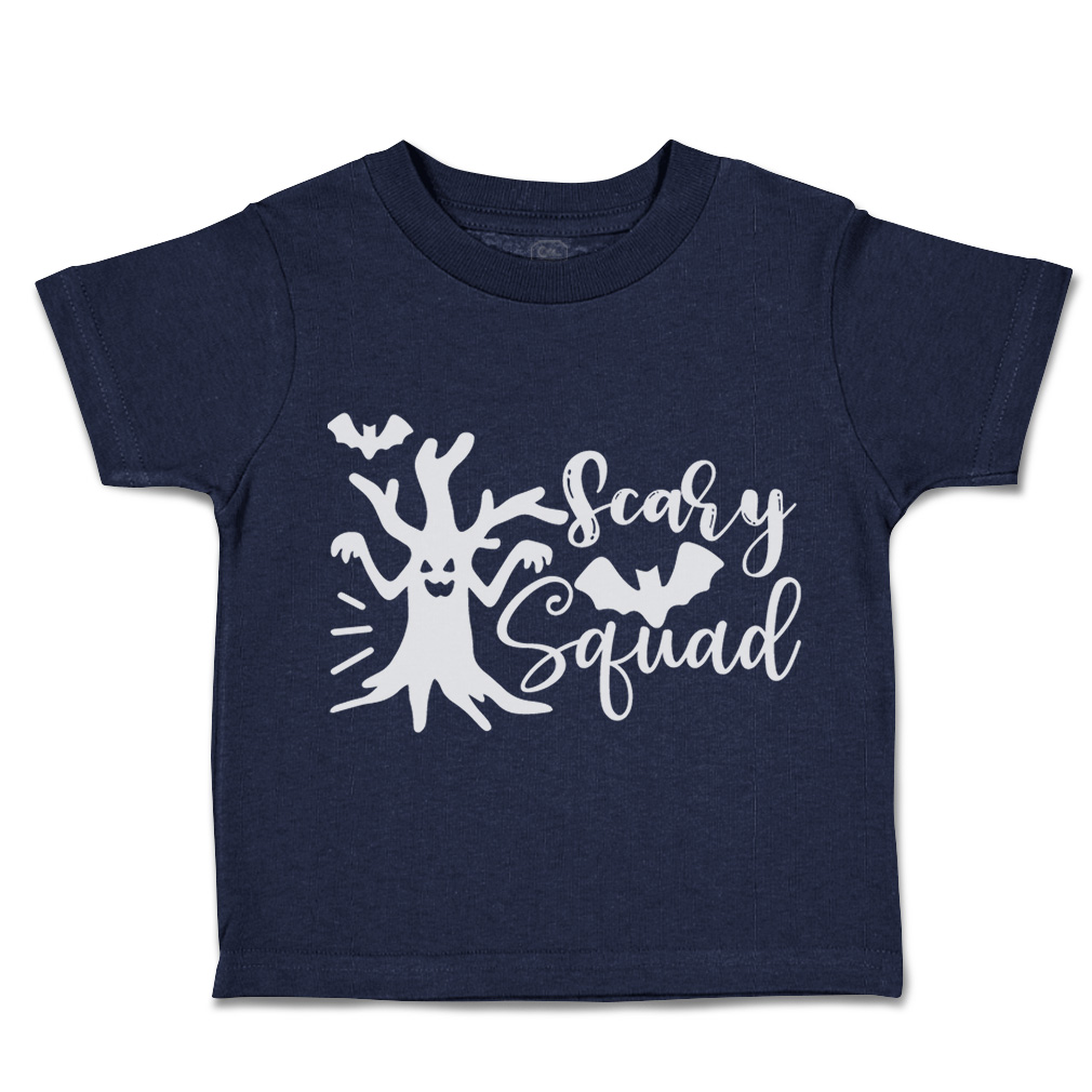 Halloween Toddler T-Shirt Scary Squad Casper Boy & Girl Clothes Baby Funny Tee - Picture 10 of 21