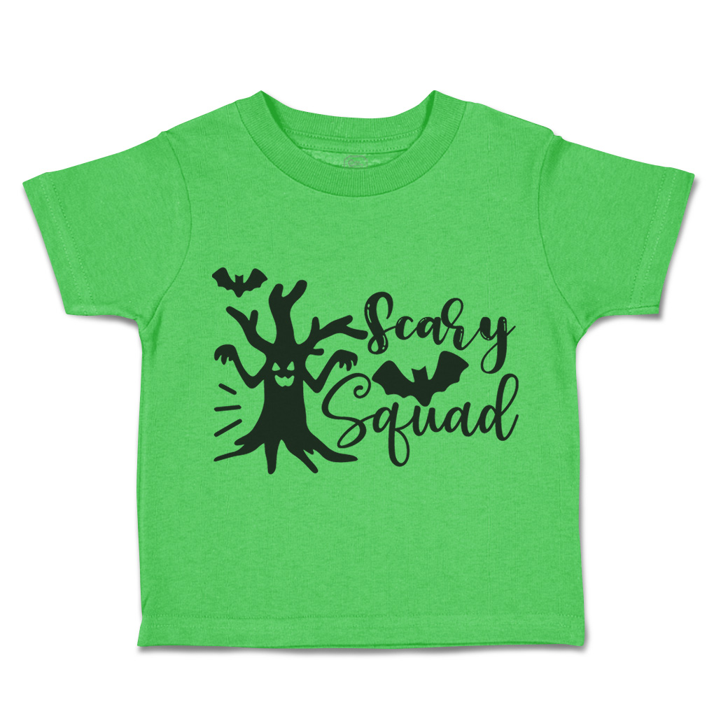 Halloween Toddler T-Shirt Scary Squad Casper Boy & Girl Clothes Baby Funny Tee - Picture 21 of 21