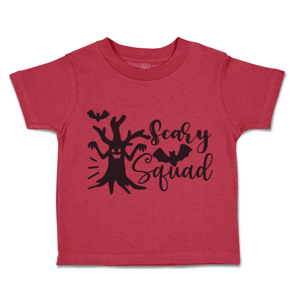 Halloween Toddler T-Shirt Scary Squad Casper Boy & Girl Clothes Baby Funny Tee - Picture 20 of 21