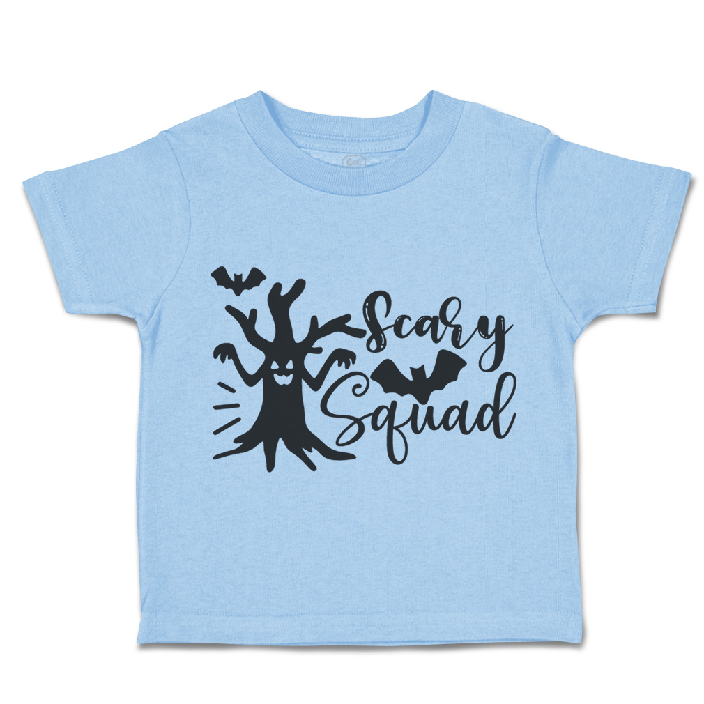 Halloween Toddler T-Shirt Scary Squad Casper Boy & Girl Clothes Baby Funny Tee - Picture 16 of 21