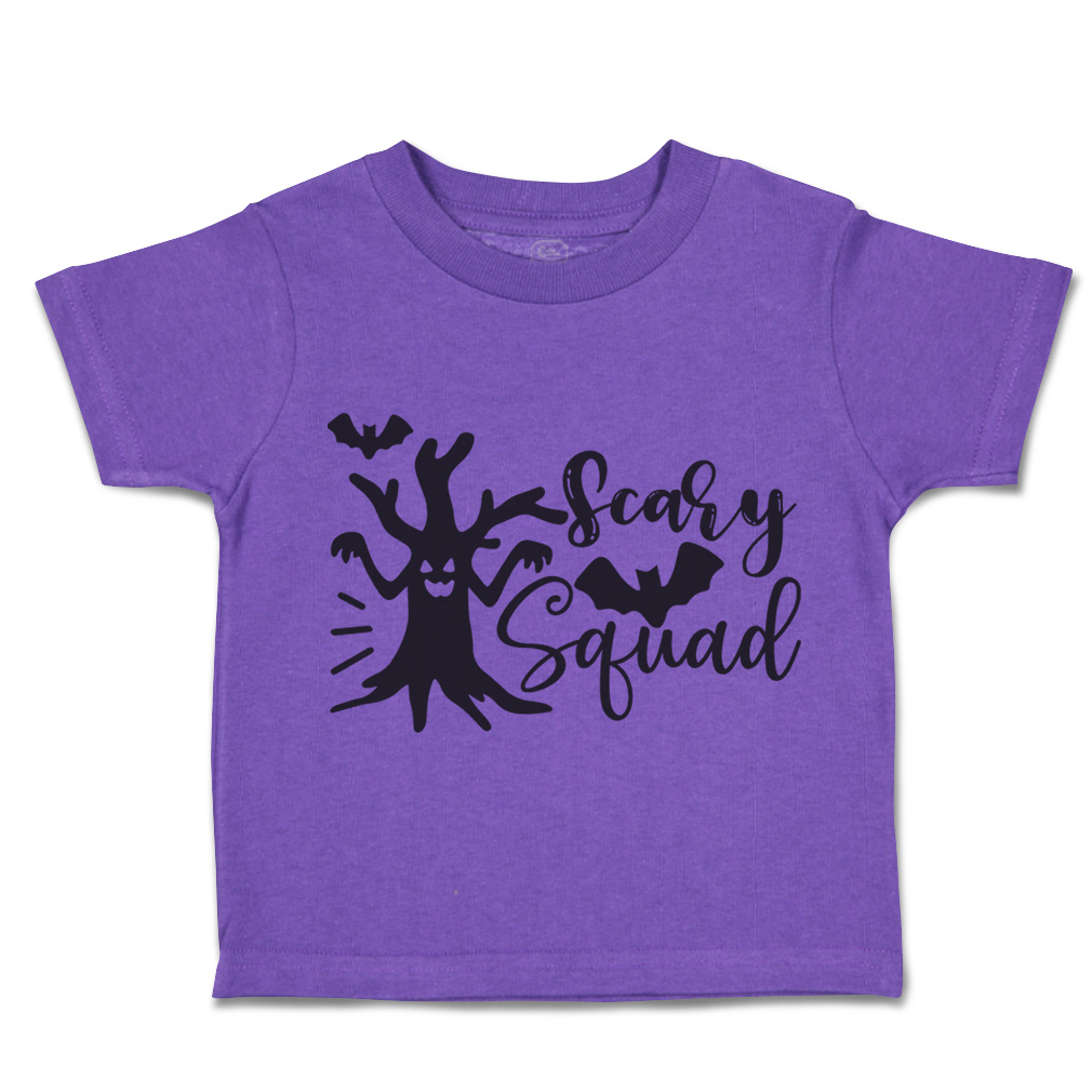 Halloween Toddler T-Shirt Scary Squad Casper Boy & Girl Clothes Baby Funny Tee - Picture 15 of 21