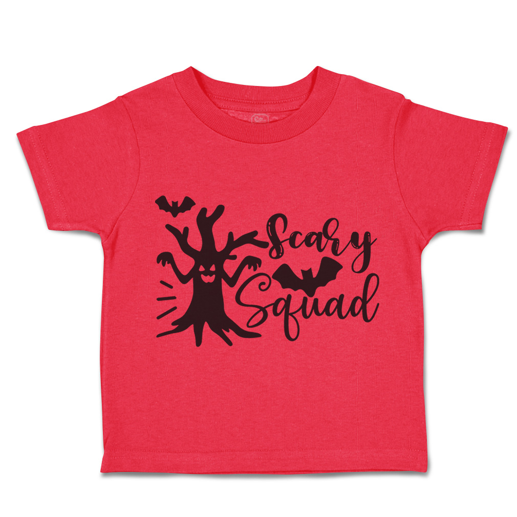 Halloween Toddler T-Shirt Scary Squad Casper Boy & Girl Clothes Baby Funny Tee - Picture 12 of 21