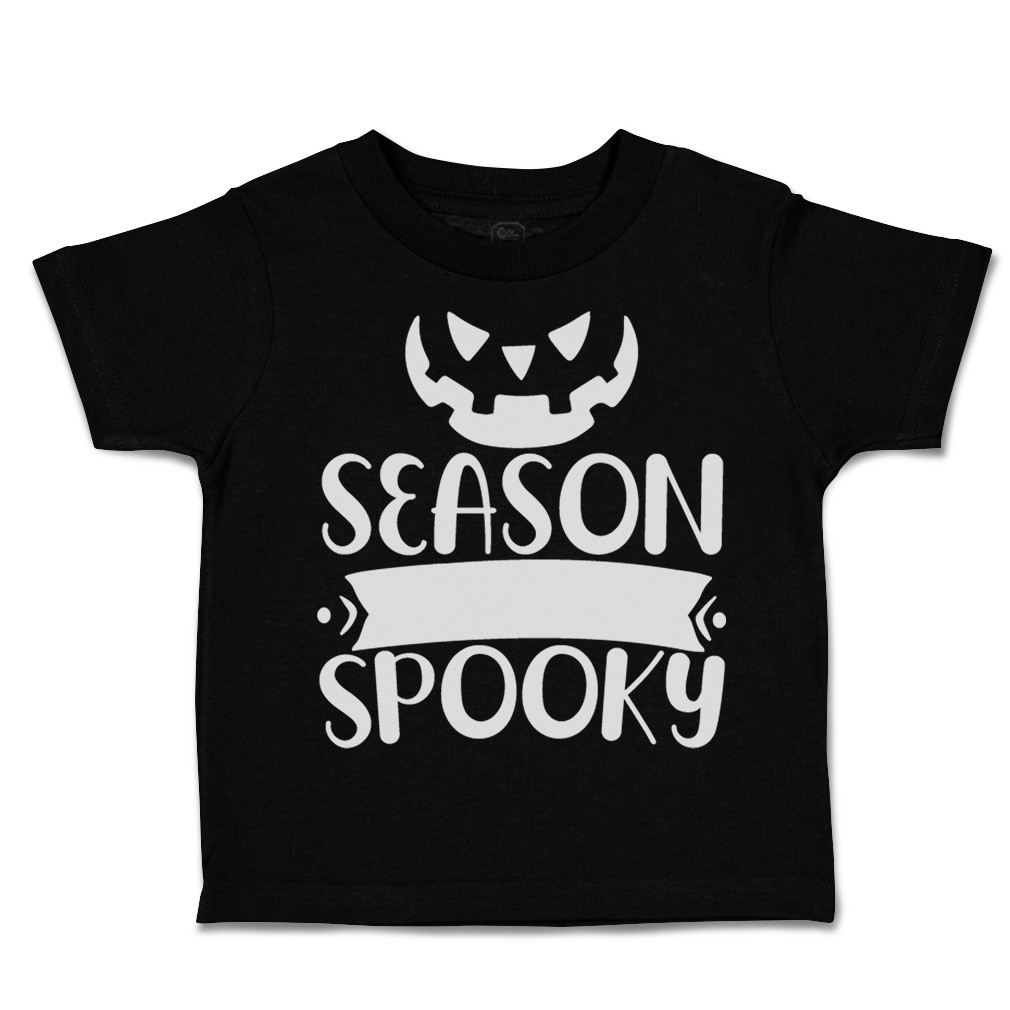 Halloween Toddler T-Shirt Season to Be Spooky Cotton Vampire Boy & Girl Clothes - Picture 8 of 21