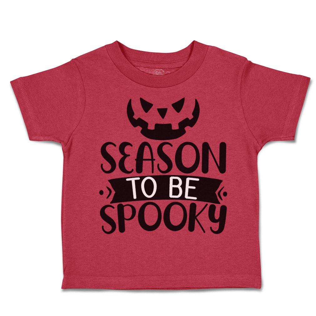 Halloween Toddler T-Shirt Season to Be Spooky Cotton Vampire Boy & Girl Clothes - Picture 20 of 21