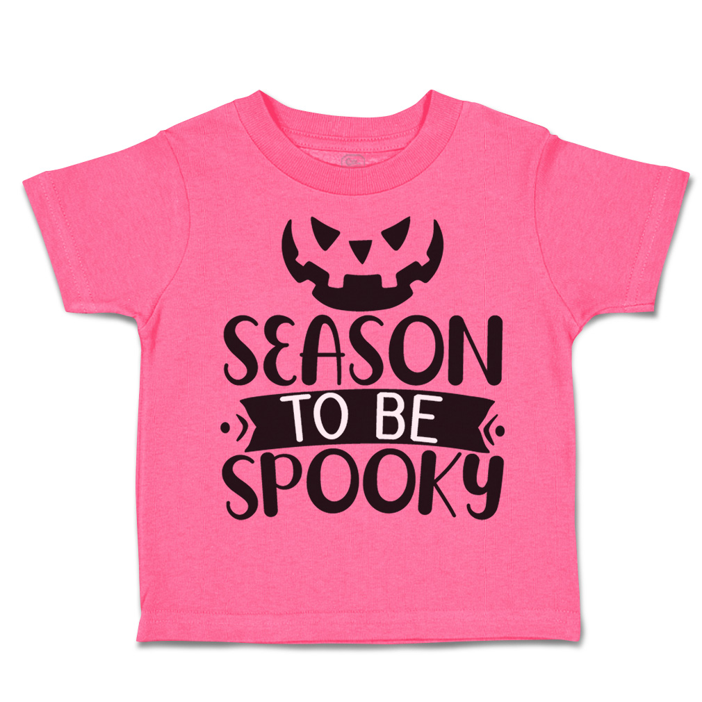 Halloween Toddler T-Shirt Season to Be Spooky Cotton Vampire Boy & Girl Clothes - Picture 7 of 21
