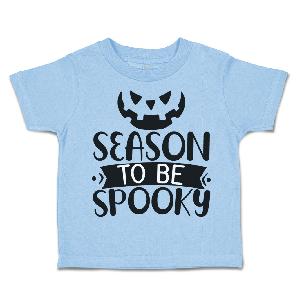 Halloween Toddler T-Shirt Season to Be Spooky Cotton Vampire Boy & Girl Clothes - Picture 16 of 21
