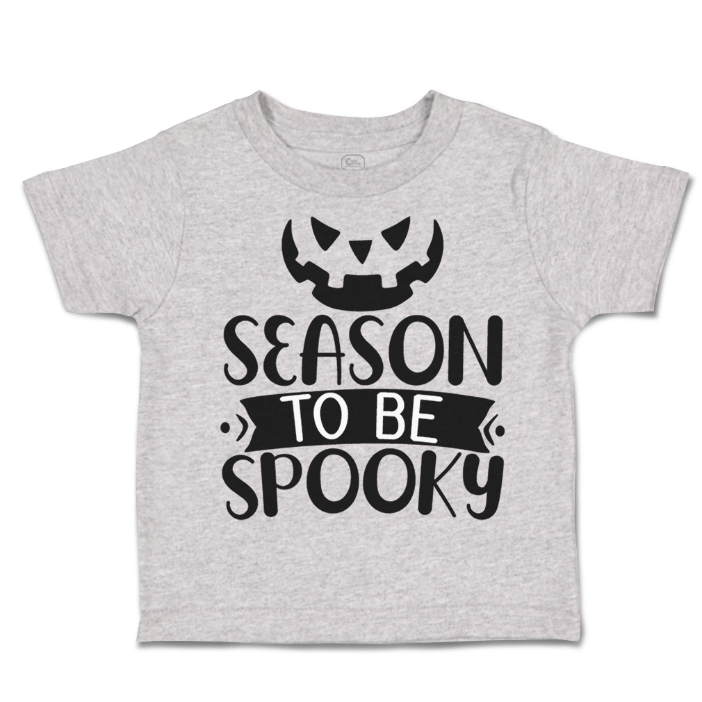 Halloween Toddler T-Shirt Season to Be Spooky Cotton Vampire Boy & Girl Clothes - Picture 11 of 21