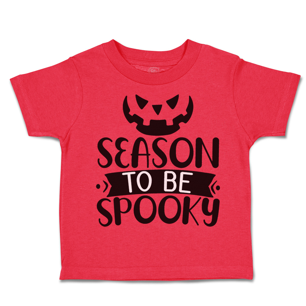 Halloween Toddler T-Shirt Season to Be Spooky Cotton Vampire Boy & Girl Clothes - Picture 12 of 21