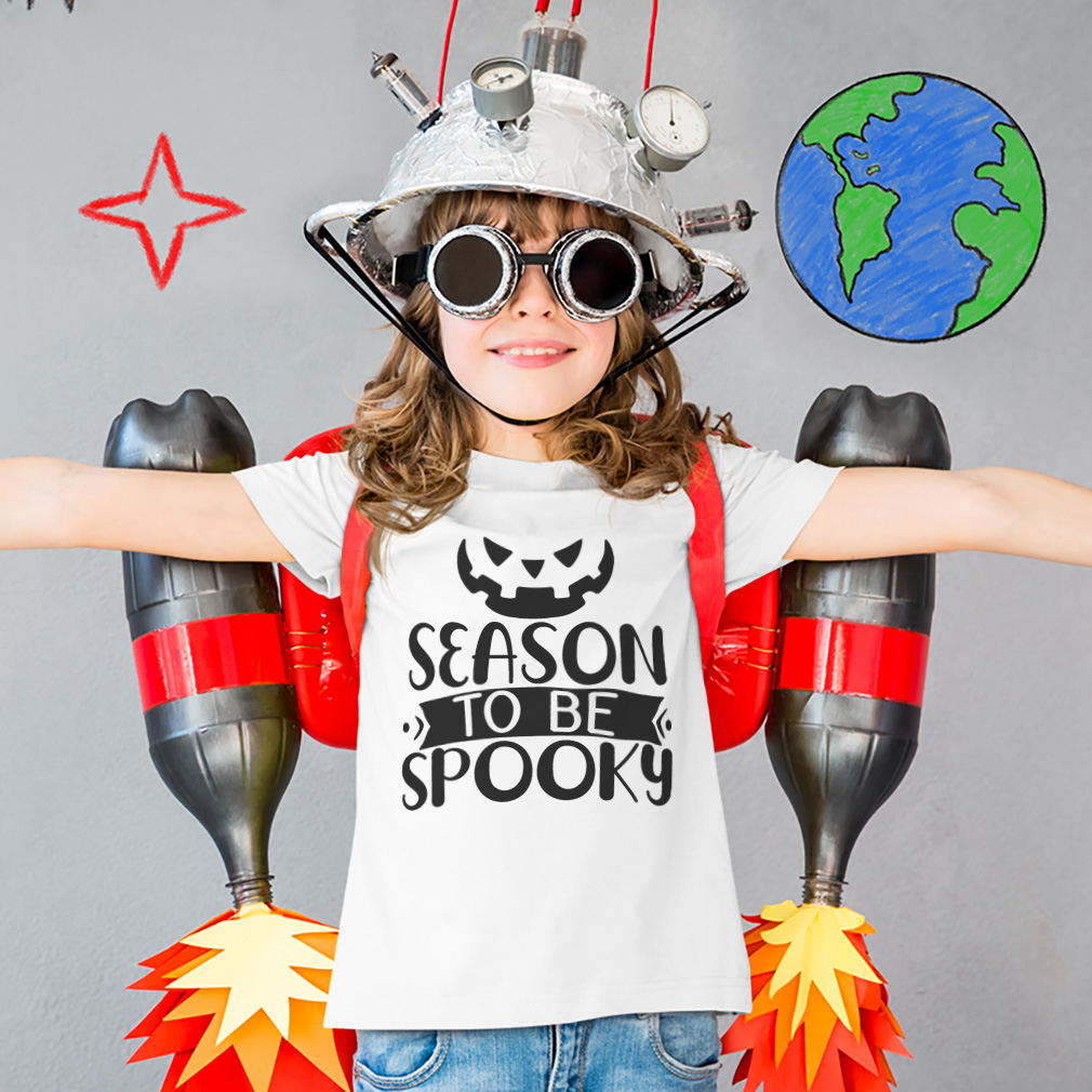 Halloween Toddler T-Shirt Season to Be Spooky Cotton Vampire Boy & Girl Clothes - Picture 2 of 21