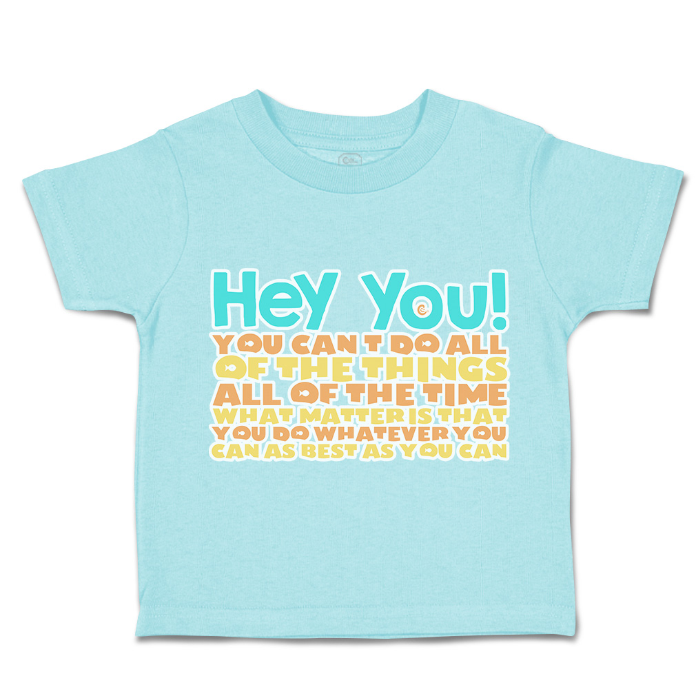 Toddler T-Shirt Things Time Matter Whatever Best Fish Cotton Boy & Girl Clothes - Picture 6 of 14