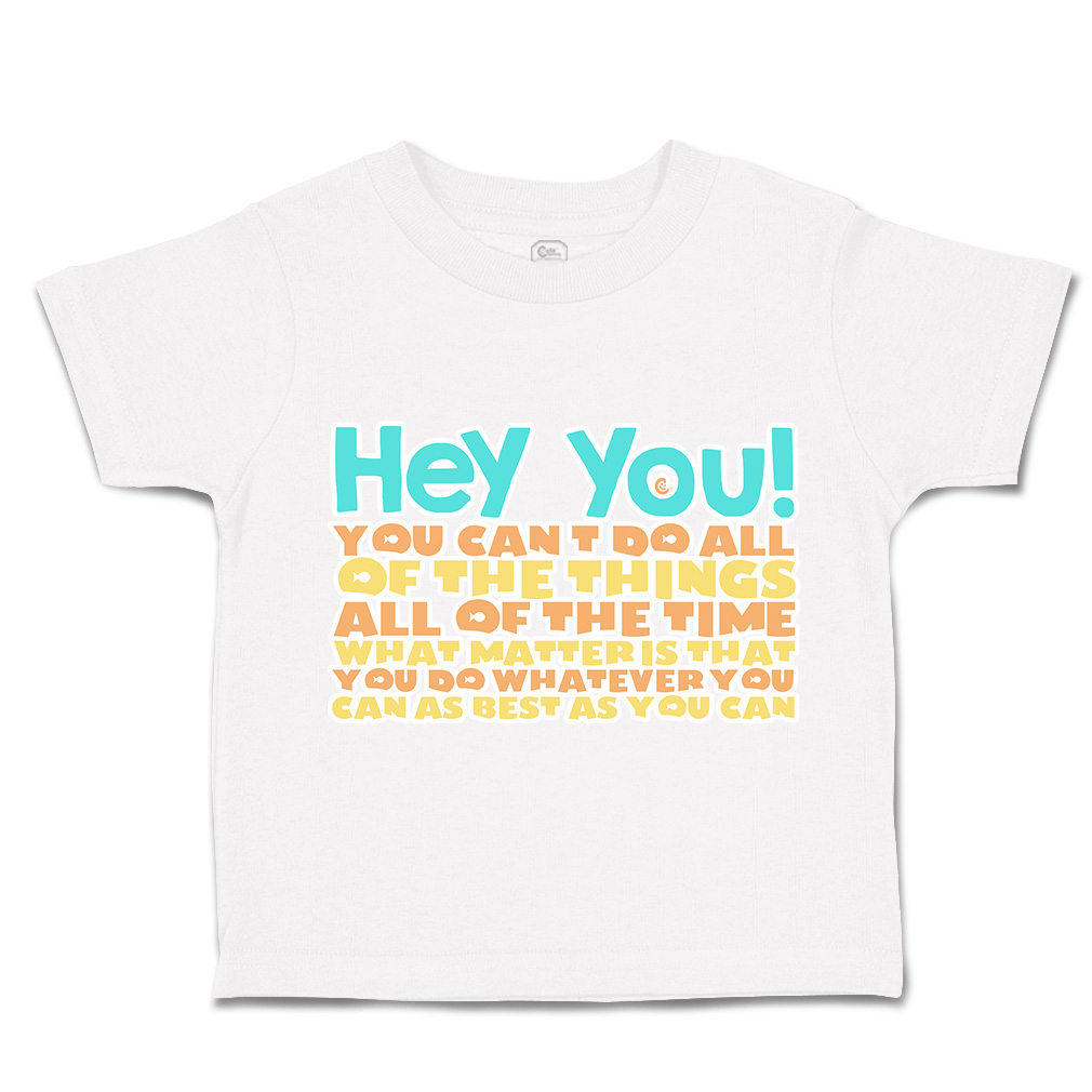 Toddler T-Shirt Things Time Matter Whatever Best Fish Cotton Boy & Girl Clothes - Picture 13 of 14