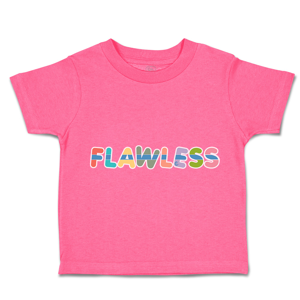 Toddler T-Shirt Flawless Cotton Boy & Girl Clothes Funny Tee - Picture 7 of 14