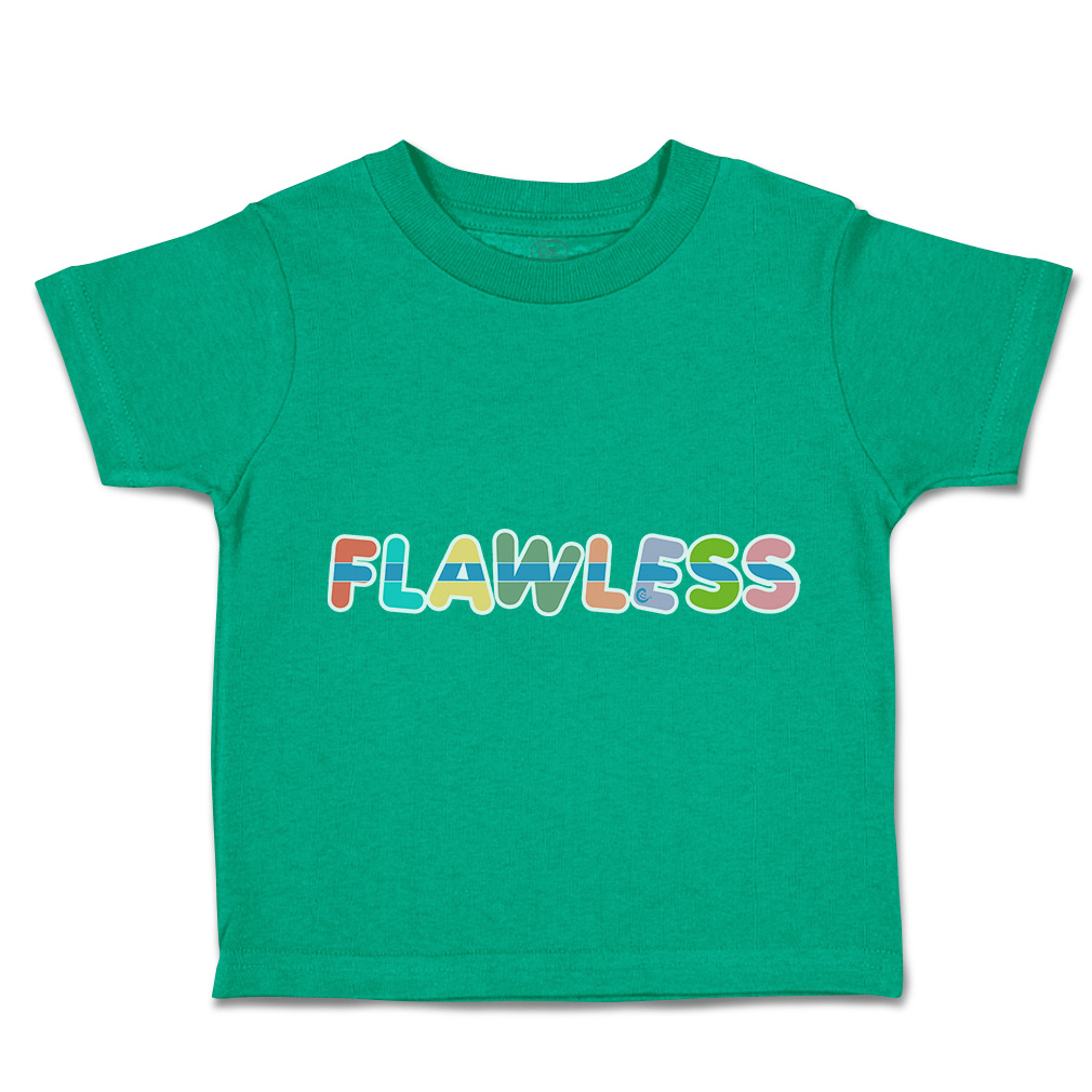 Toddler T-Shirt Flawless Cotton Boy & Girl Clothes Funny Tee - Picture 8 of 14