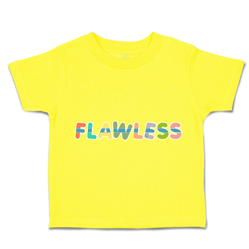 Toddler T-Shirt Flawless Cotton Boy & Girl Clothes Funny Tee - Picture 14 of 14