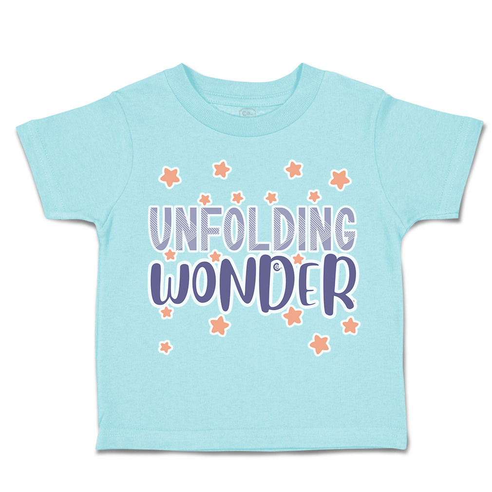 Toddler T-Shirt Unfolding Wonder Stars Cotton Boy & Girl Clothes Funny Tee - Picture 6 of 14