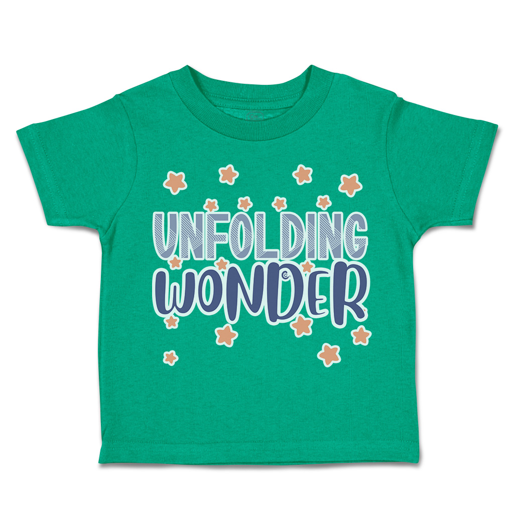 Toddler T-Shirt Unfolding Wonder Stars Cotton Boy & Girl Clothes Funny Tee - Picture 8 of 14